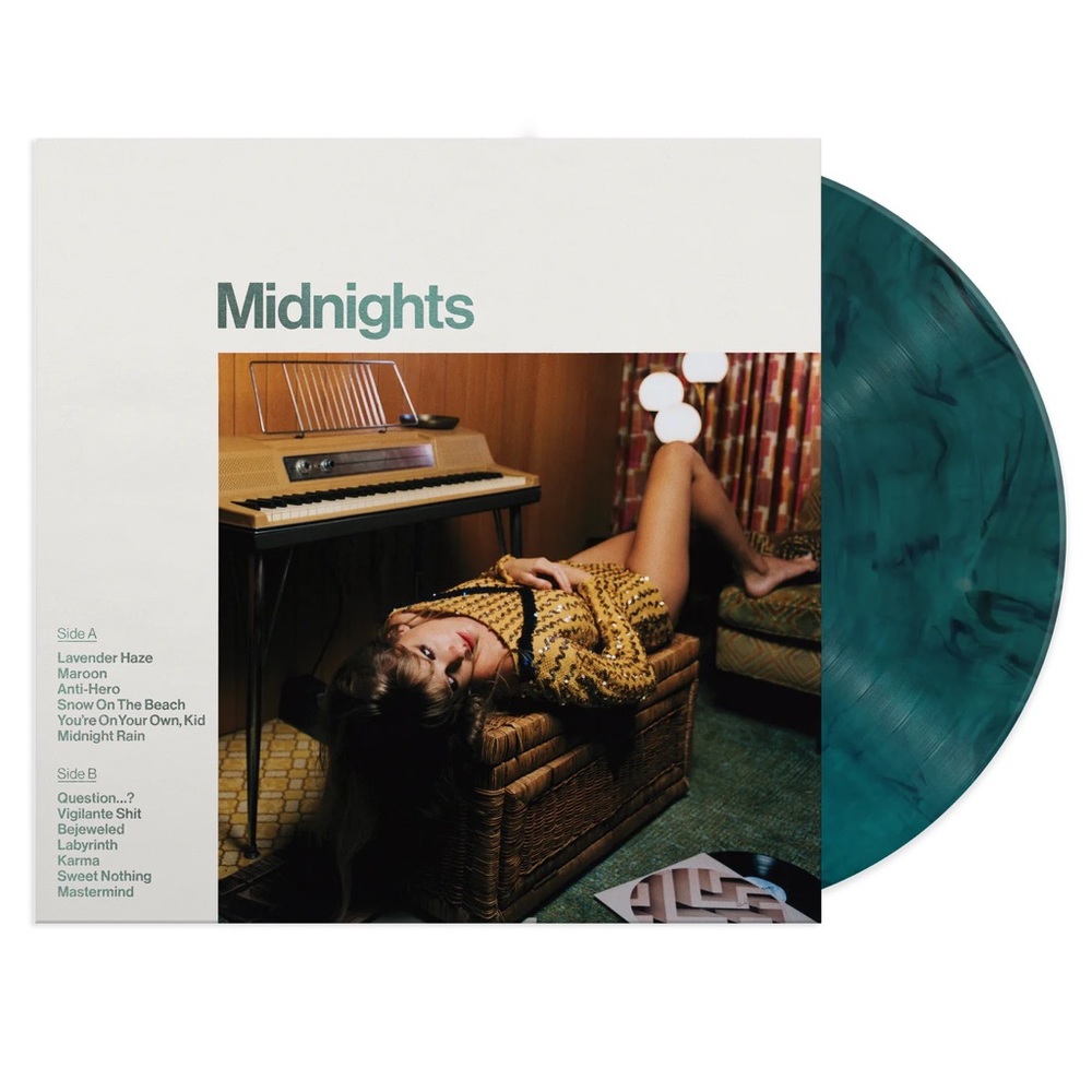 Midnights by Taylor Swift  • Jade Vinyl • UNOPENED!!
